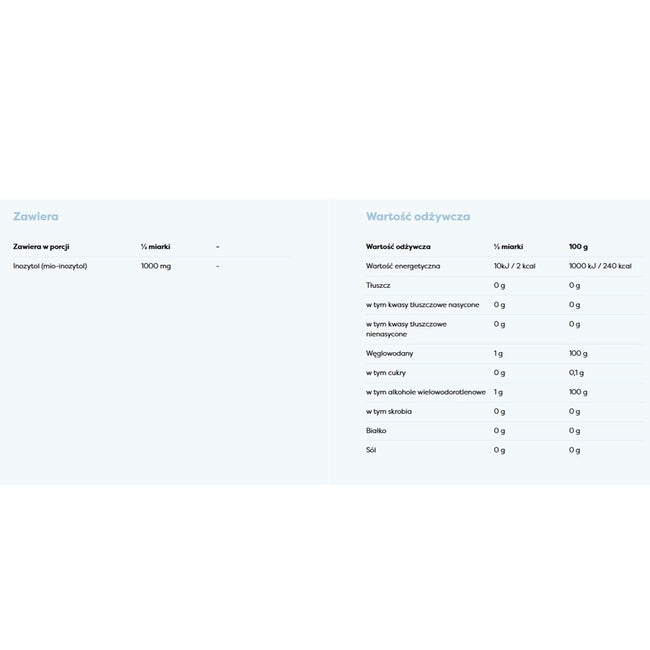 Osavi Inozytol 1000mg suplement diety 240g