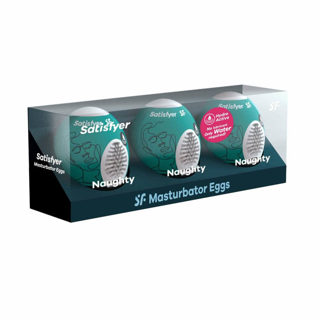 Satisfyer Masturbator Eggs zestaw jajek do masturbacji Naughty