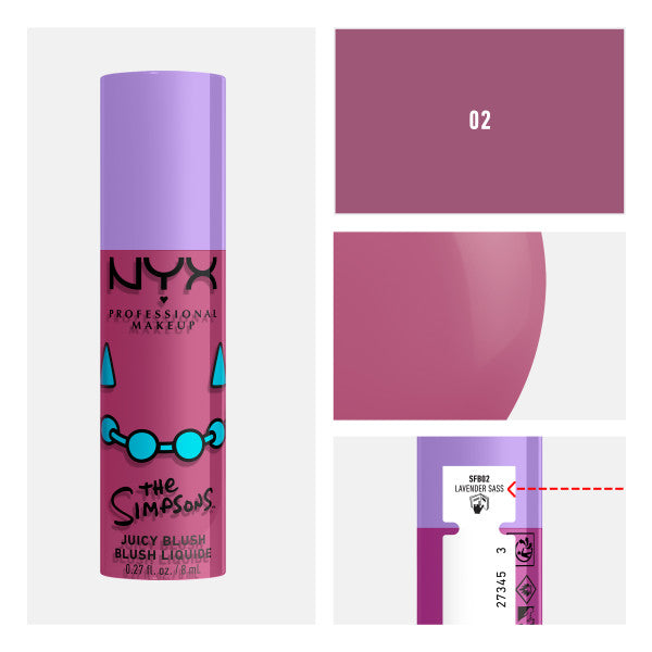NYX Professional MakeUp Saucy Sisters Fat Cheeks róż do policzków w płynie