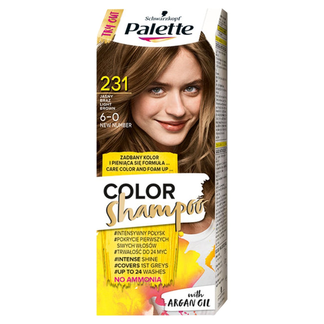 Palette Color Shampoo szampon koloryzujący do włosów do 24 myć