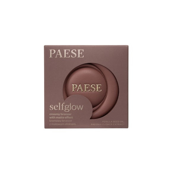 Paese Selfglow kremowy bronzer z matowym efektem