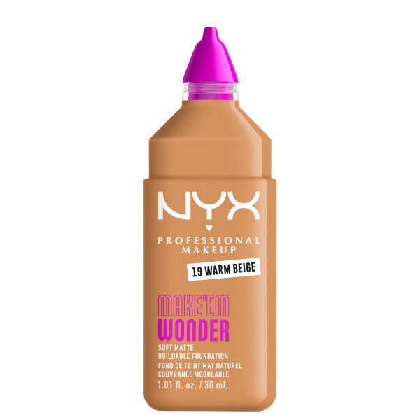NYX Professional MakeUp Make'Em Wonder podkład do twarzy z długotrwałym kryciem