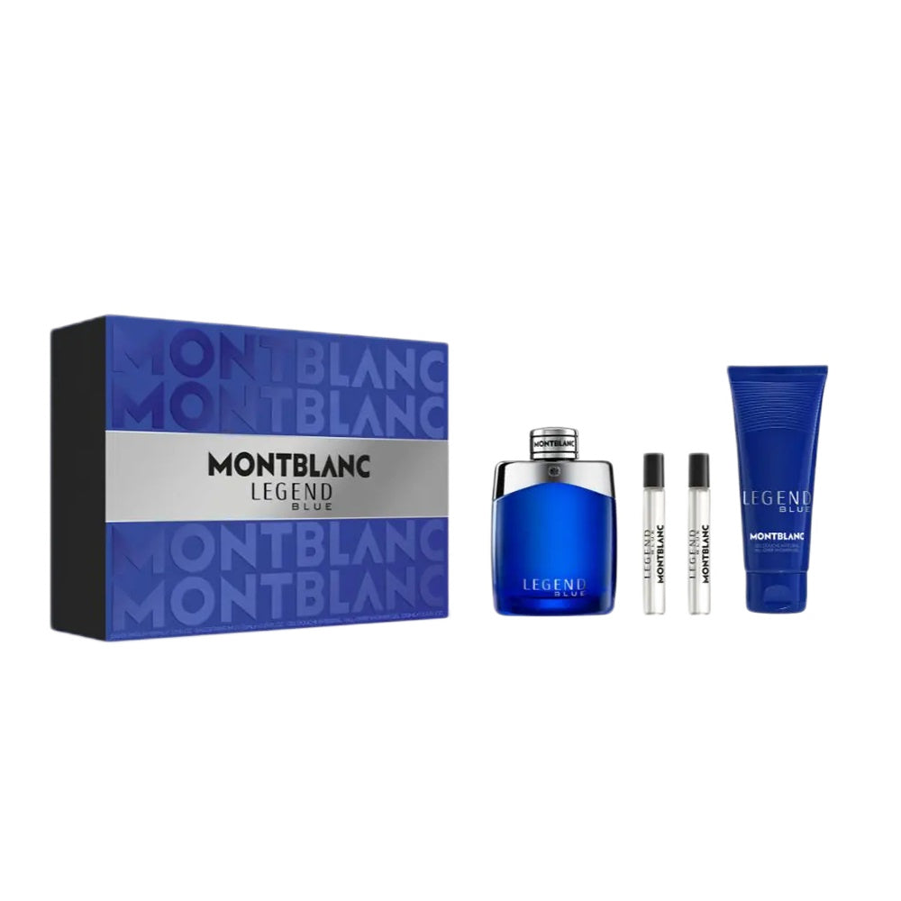 montblanc legend blue woda perfumowana 100 ml   zestaw  