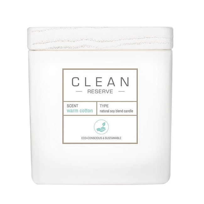Clean Reserve Warm Cotton sojowa świeca zapachowa 227g
