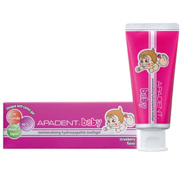 Apadent Baby żel na ząbkowanie dla dzieci od 0-3 lat Truskawka 55g