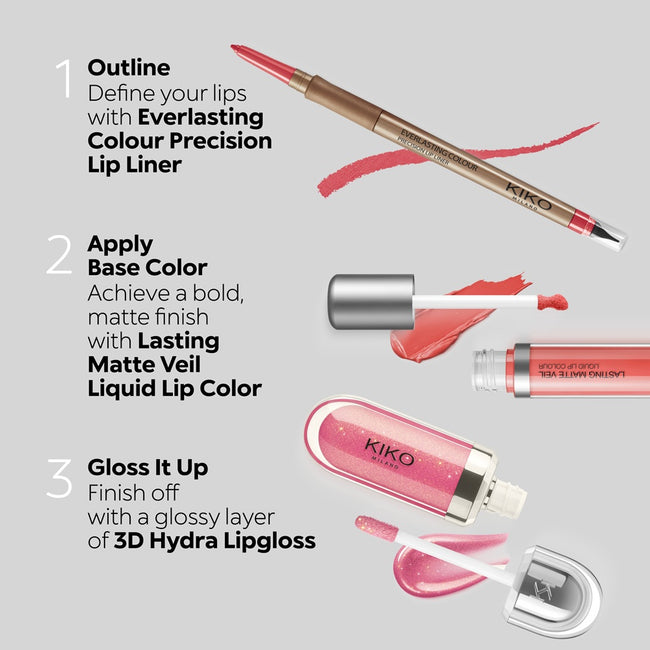 KIKO Milano 3D Hydra Lipgloss zmiękczający błyszczyk do ust z efektem 3D 6.5ml