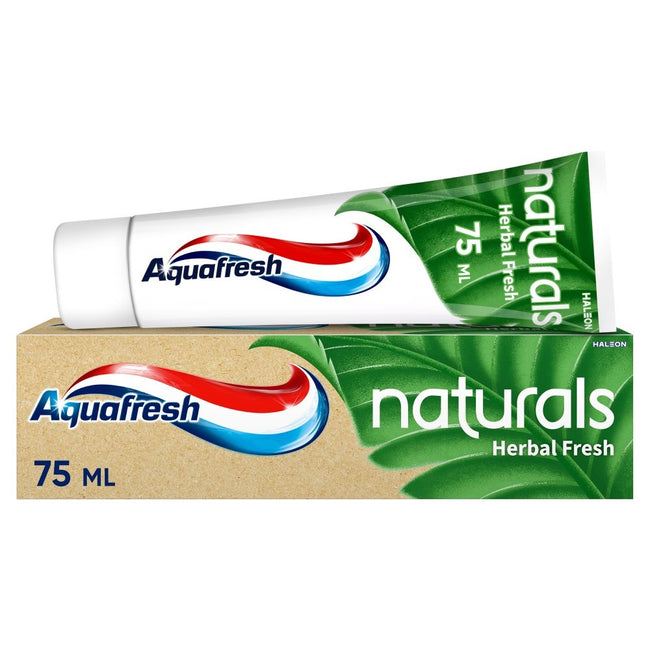 Aquafresh Naturals Herbal Fresh pasta do zębów z fluorkiem 75ml