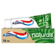 Aquafresh Naturals Herbal Fresh pasta do zębów z fluorkiem 75ml