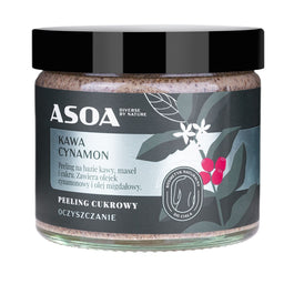 Asoa Peeling cukrowy Kawa-Cynamon 250ml