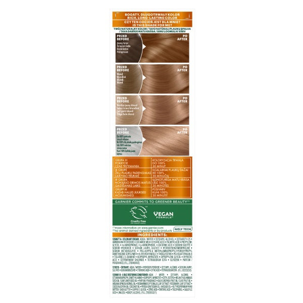 Garnier Color Naturals odżywcza farba do włosów