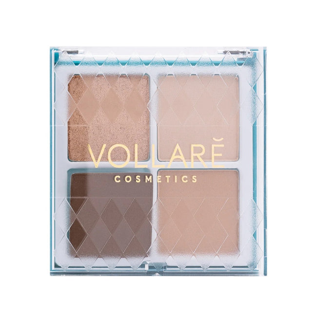 Vollare Crystal Clear paleta cieni do powiek