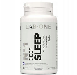 LAB ONE N°1 Deep Sleep suplement diety wspierający sen i regenerację 75 kapsułek