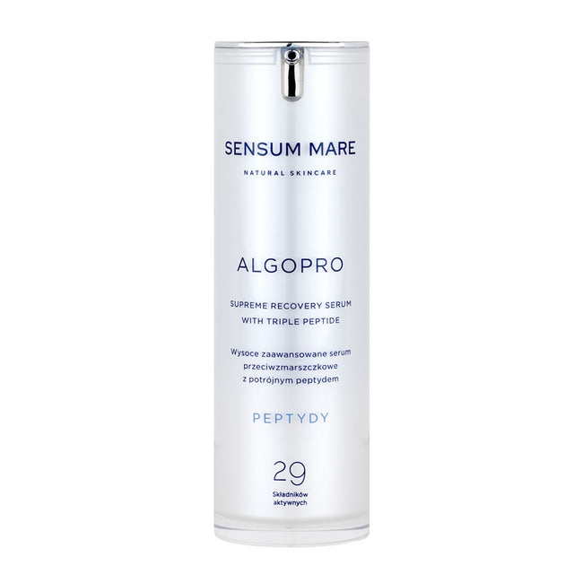 Sensum Mare Algopro wysoce zaawansowane serum przeciwzmarszczkowe z potrójnym peptydem 30ml
