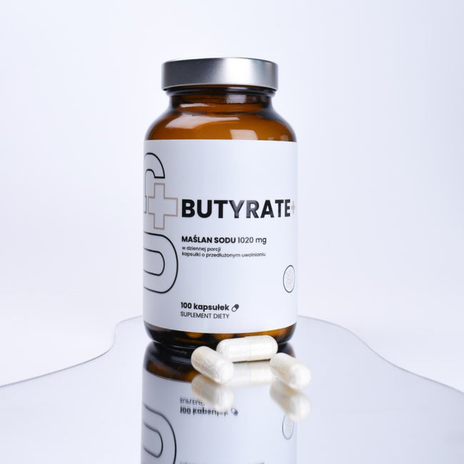 UP Health Pharma Butyrate+ maślan sodu suplement diety 100 kapsułek
