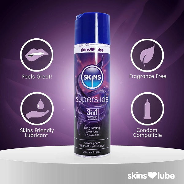 Skins Lube Superslide żel intymny na bazie silikonu 130ml