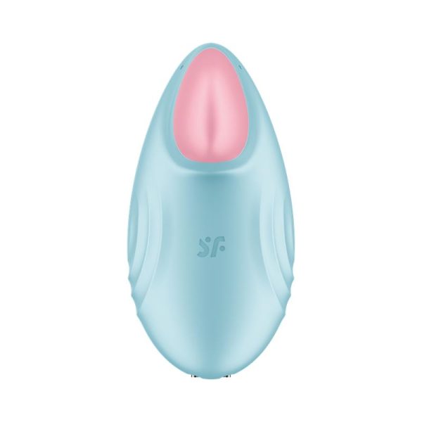 Satisfyer Tropical Tip wibrator stymulujący łechtaczkę Light Blue