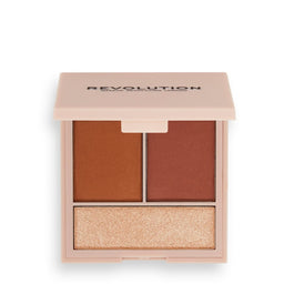 Makeup Revolution Face Powder Contour Compact paletka do konturowania twarzy