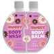 HiSkin Puzzle Body Pina Colada zestaw żel do mycia 90ml + balsam do ciała 90ml