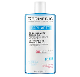 DERMEDIC Capilarte Sebu-Balance szampon przywracający równowagę mikrobiomu skóry 300ml