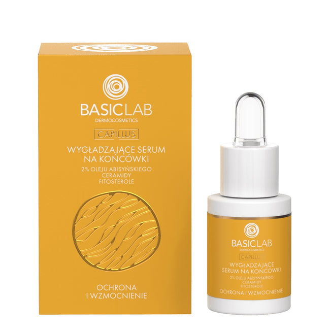 BasicLab Capillus wygładzające serum na końcówki 15ml
