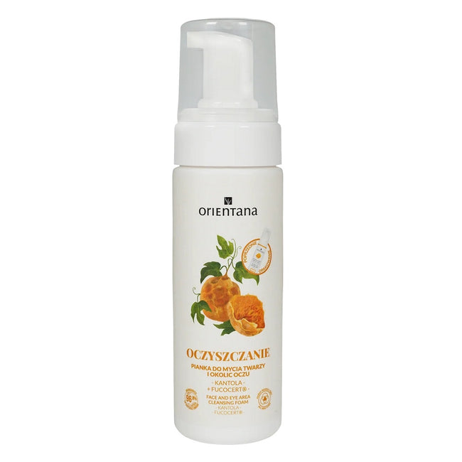 ORIENTANA Pianka do mycia twarzy Kantola i Fucocert 150ml