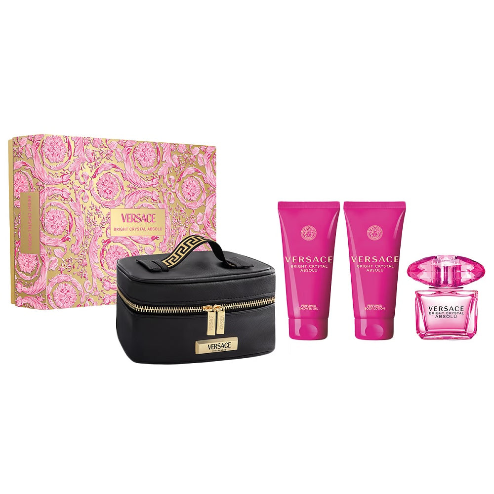 versace bright crystal absolu woda perfumowana 90 ml   zestaw 