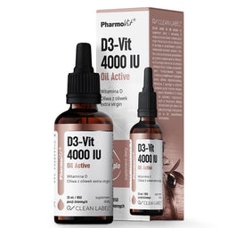 Pharmovit D3-Vit 4000 IU Oil Active suplement diety w kroplach 30ml