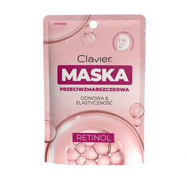 Clavier Maska przeciwzmarszczkowa w płachcie z retinolem 25ml