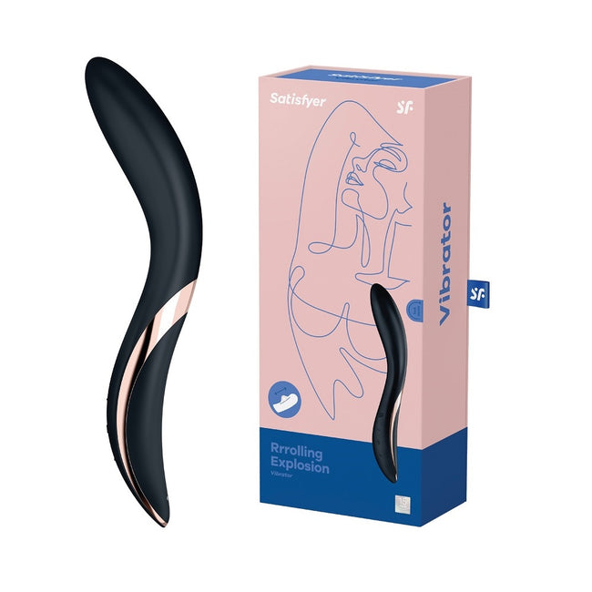 Satisfyer Rrrolling Explosion wibrator do stymulacji punktu G Black