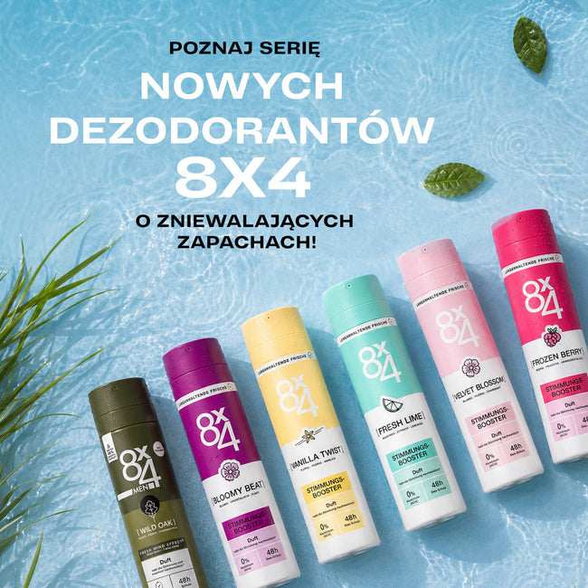 8x4 Fresh Lime dezodorant w sprayu 150ml