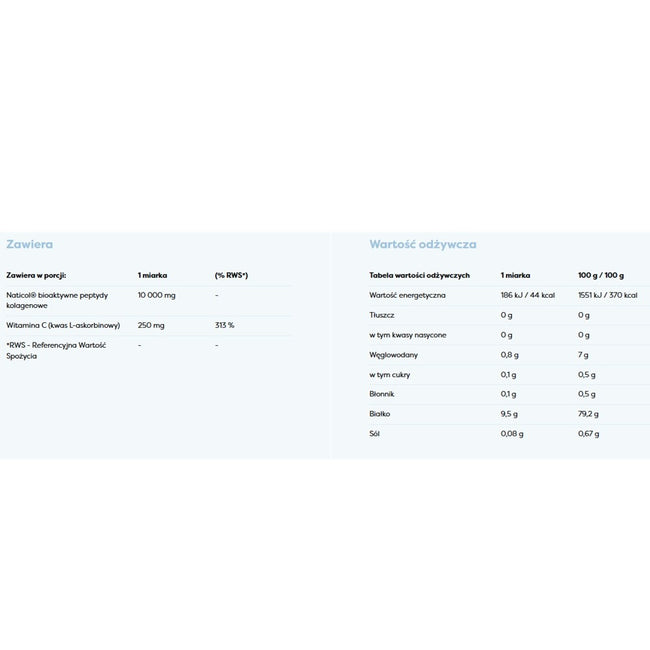 Osavi Kolagen Rybi suplement diety Grejpfrut 360g