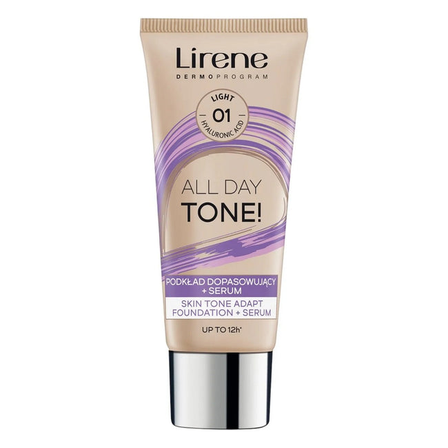 Lirene All Day Tone! podkład dopasowujący + serum