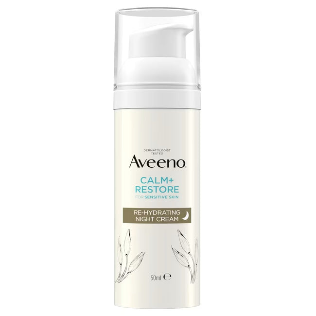 Aveeno Calm+ Restore przywracający nawilżenie krem na noc 50ml
