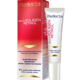 Perfecta Multi-Kolagen Retinol przeciwzmarszczkowy krem pod oczy i na powieki 15ml