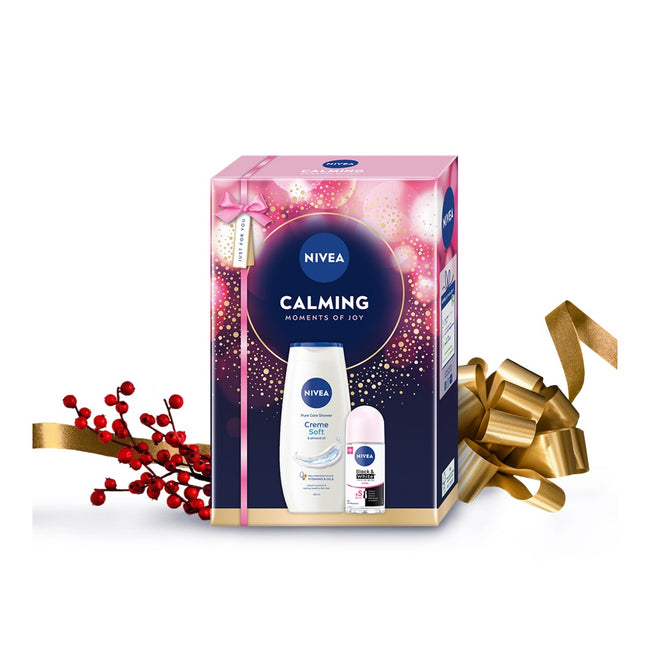 Nivea Calming zestaw żel pod prysznic 250ml + antyperspirant w kulce 50ml