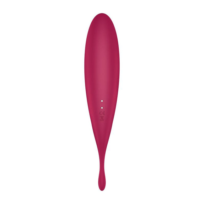 Satisfyer Twirling Pro+ wibrator pulsujący Dark Red