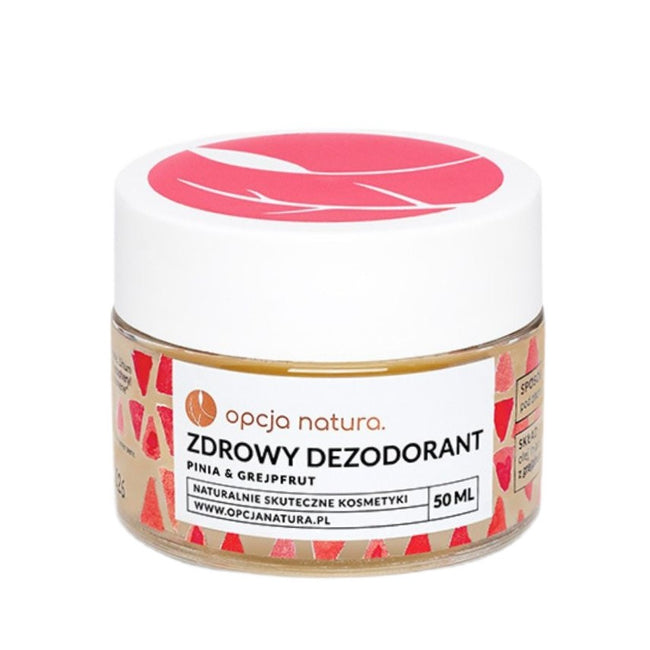 Opcja Natura Zdrowy dezodorant Pinia & Grejpfrut 50ml