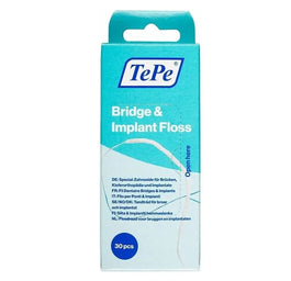 TePe Bridge & Implant Floss nić dentystyczna do mostów i implantów 30szt