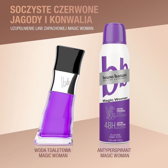 Bruno Banani Magic Woman antyperspirant spray 150ml