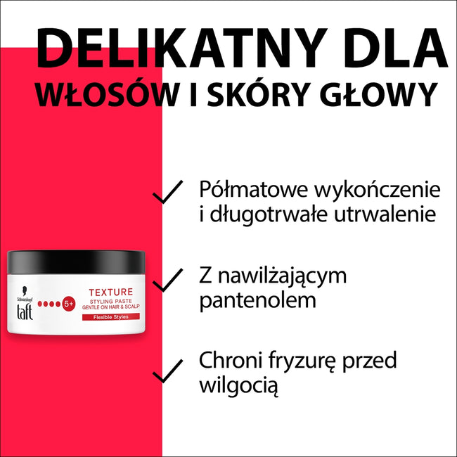 Taft Texture pasta do włosów 100ml