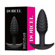 Marc Dorcel Wavy Plug silikonowy korek analny Black