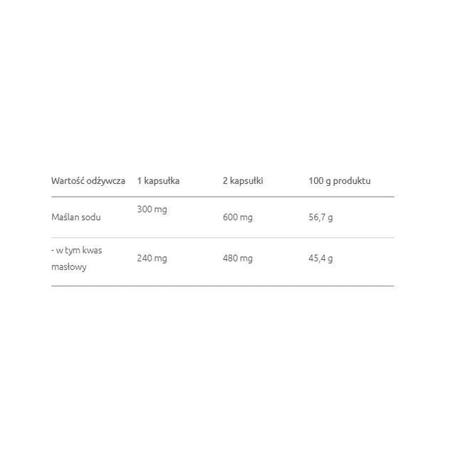 Ibesan Maślan Forte kapsułki wspierające zdrowie jelit 60 kapsułek