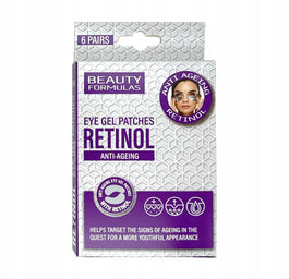 Beauty Formulas Retinol Anti-Ageing przeciwstarzeniowe płatki pod oczy z retinolem 6 par