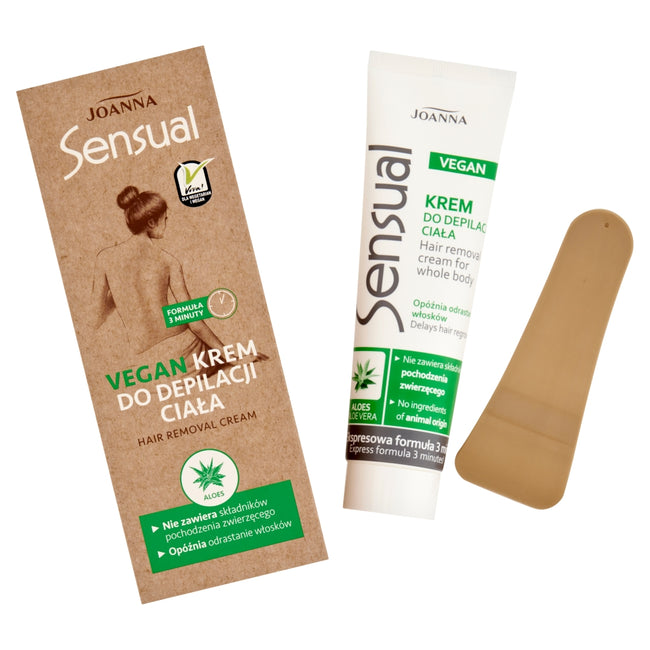 Joanna Sensual Vegan krem do depilacji ciała 100g