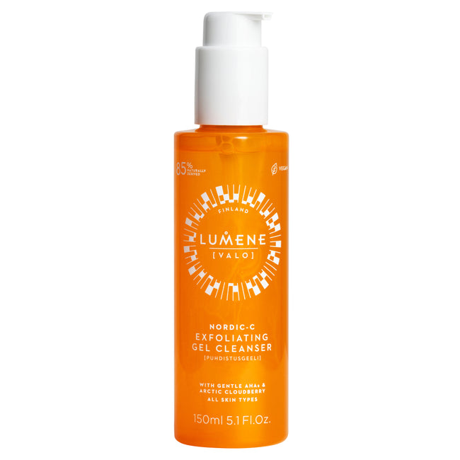 Lumene Nordic-C [Valo] żel myjący do twarzy o działaniu złuszczającym 150ml