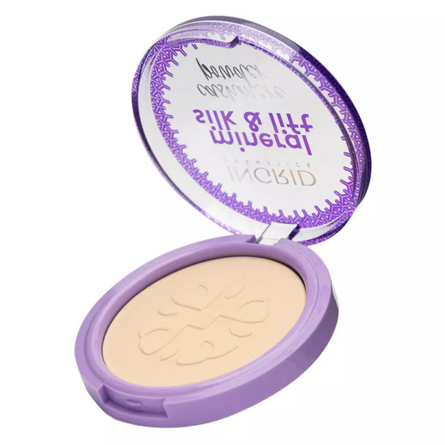 Ingrid Mineral Silk & Lift puder prasowany z minerałami