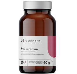 GutHabits Żółć wołowa suplement diety 60 kapsułek