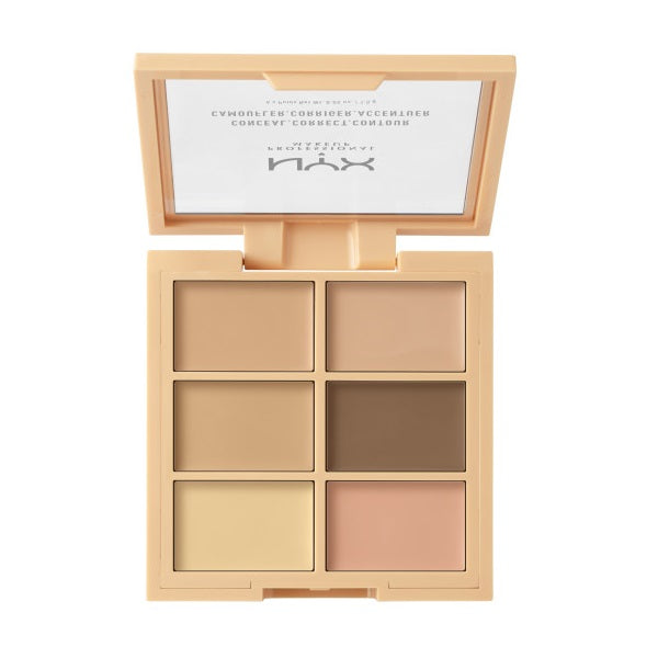 NYX Professional MakeUp Conceal Correct & Contour Palette paleta korektorów do twarzy
