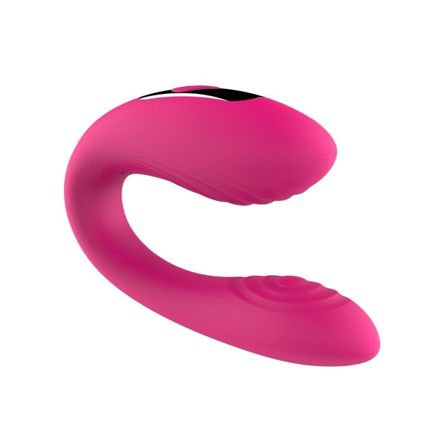B-Series Magic Dual Vibrator podwójny masażer dla par z pilotem Pink