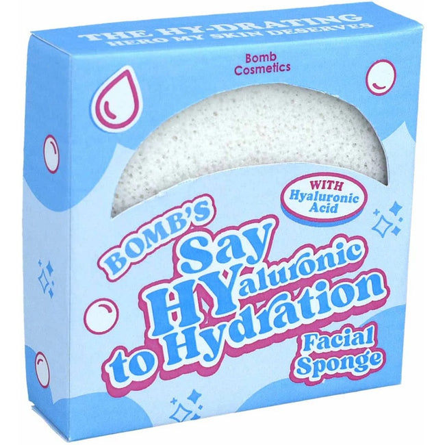 Bomb Cosmetics Say Hyaluronic to Hydration Facial Sponge gąbka do twarzy z kwasem hialuronowym
